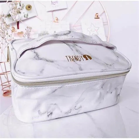 Cosmetiquera mármol trendy