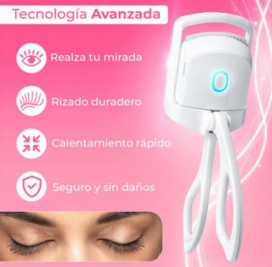 Encrespador de pestañas electrico recargable usb