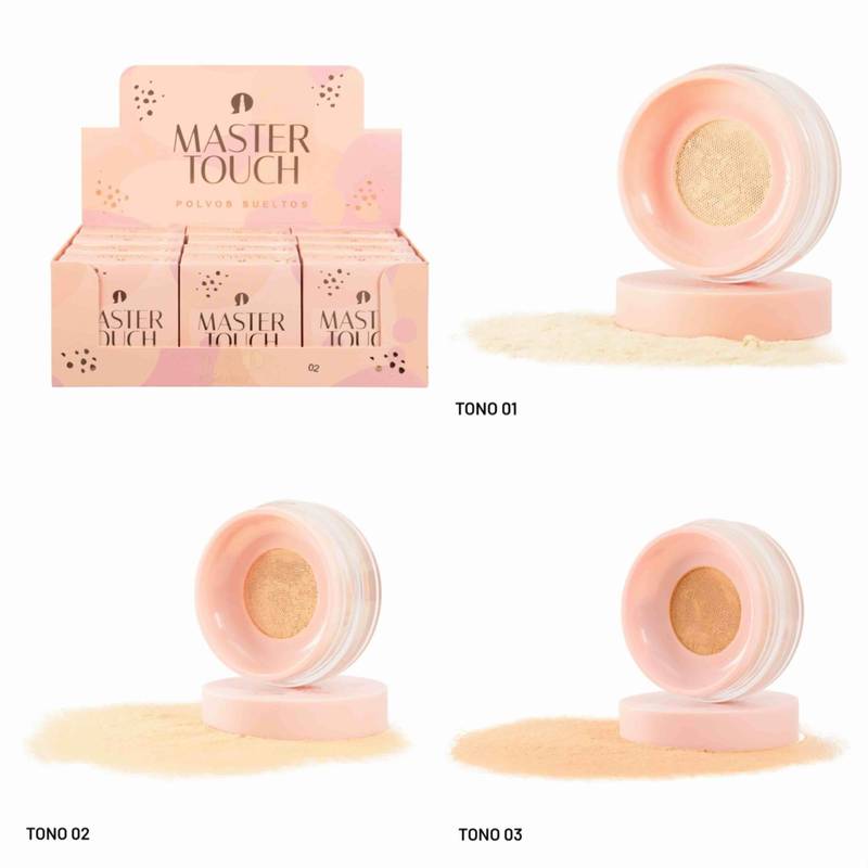 Polvo suelto master touch trendy
