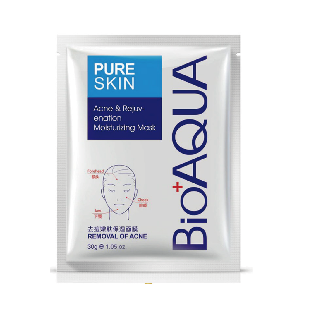 Mascarilla de velo antiacné