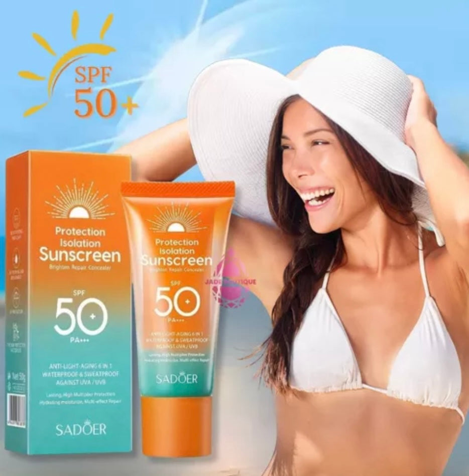 Protector solar sunscreen sadoer