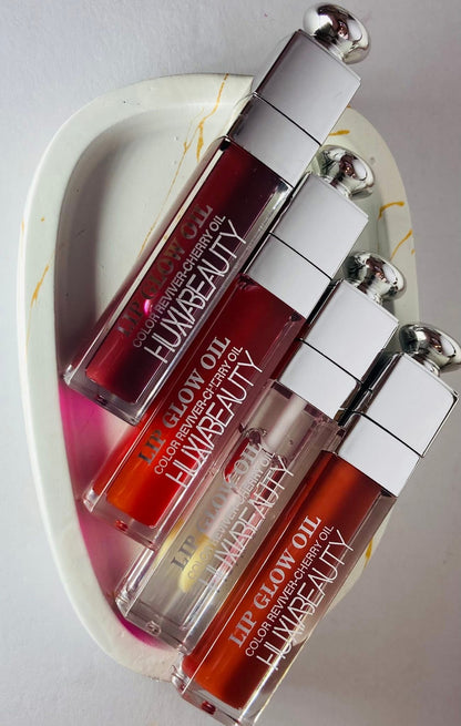 Lip glow oil cherry color