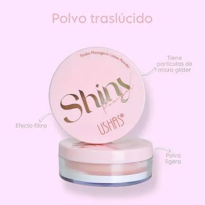 Polvo traslucido shiny ushas