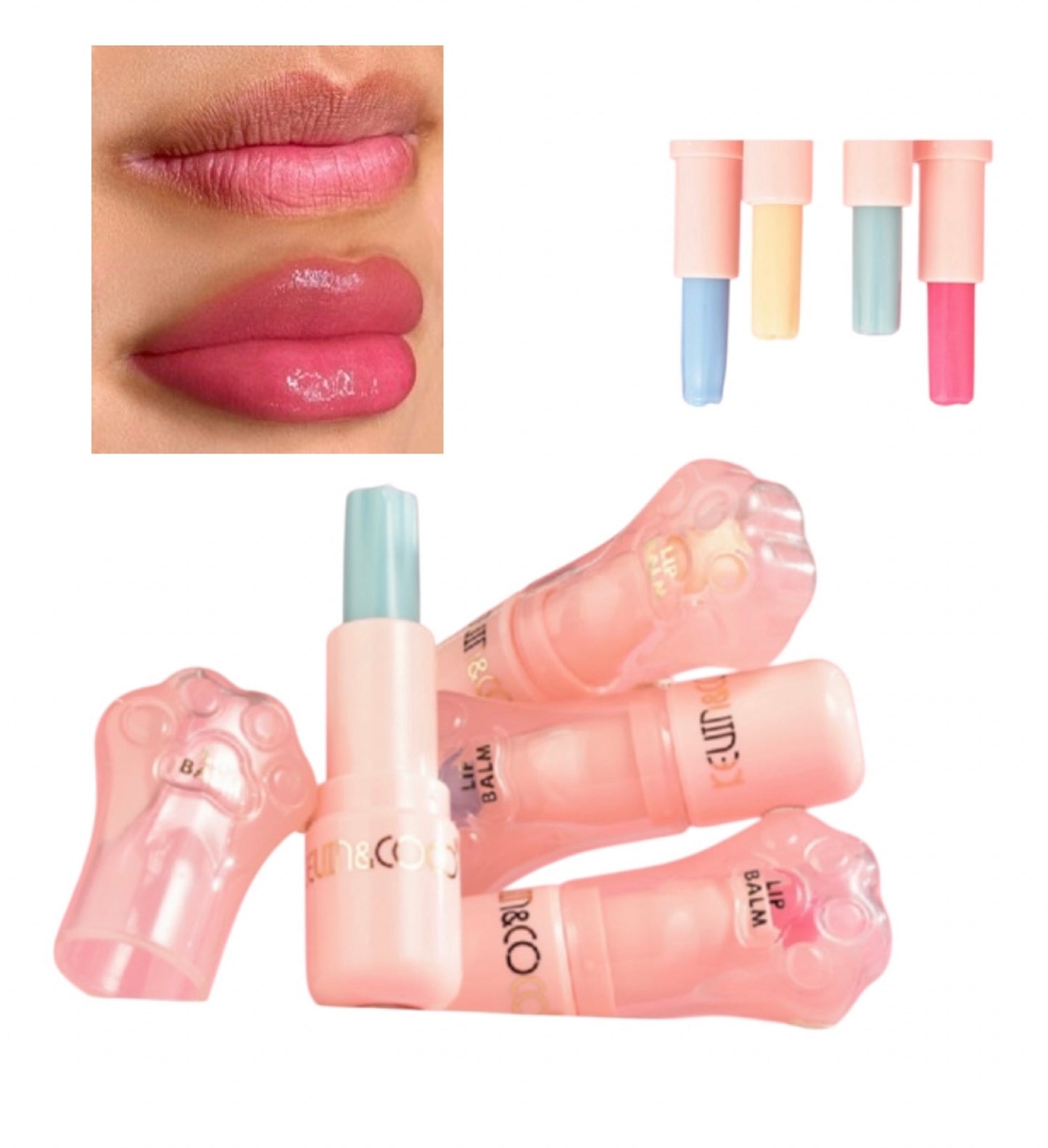 Hidratante con Color huellitas Kevin & coco