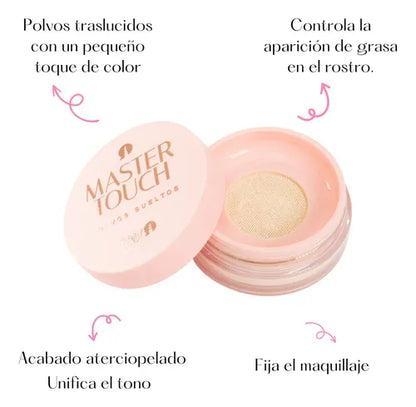 Polvo suelto master touch trendy