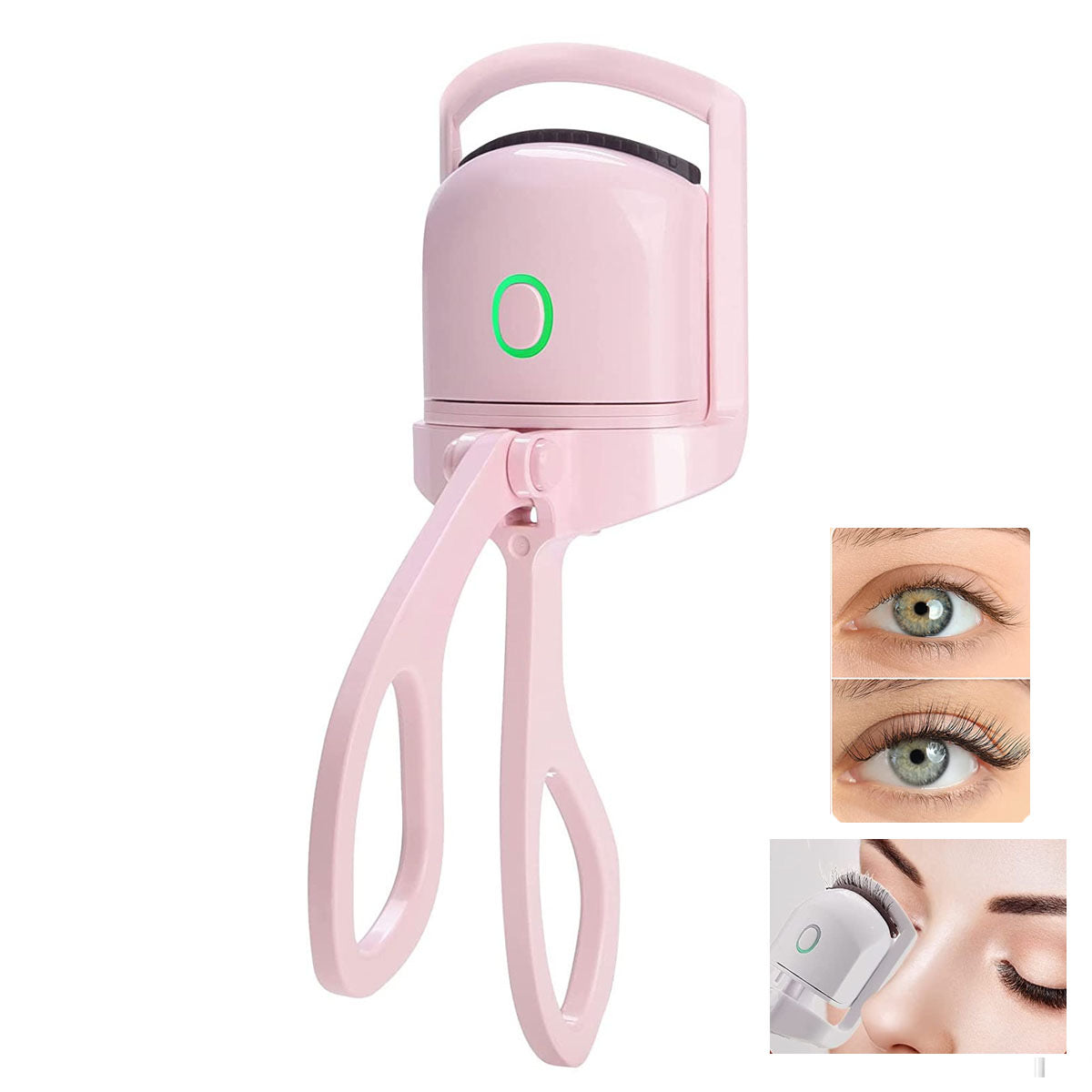 Encrespador de pestañas electrico recargable usb