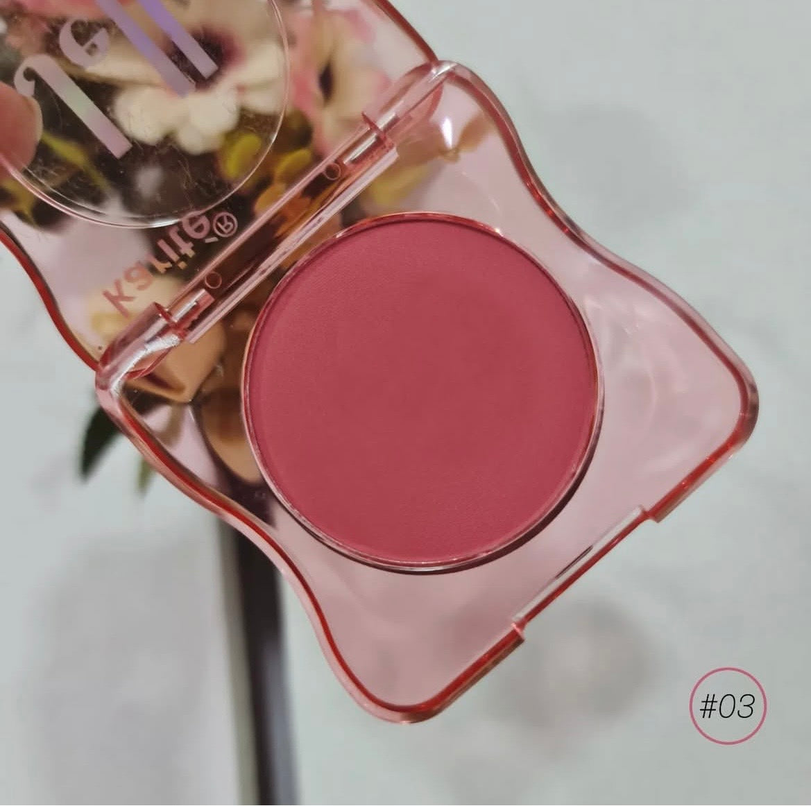 Rubor en polvo jelly karite