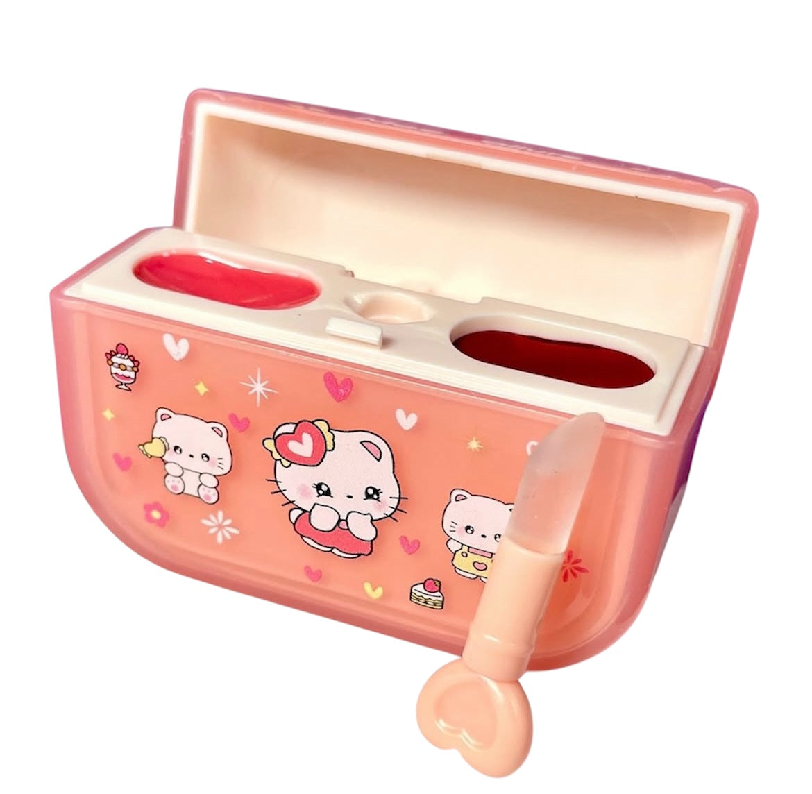 Dúo de gloss airpods hello kitty