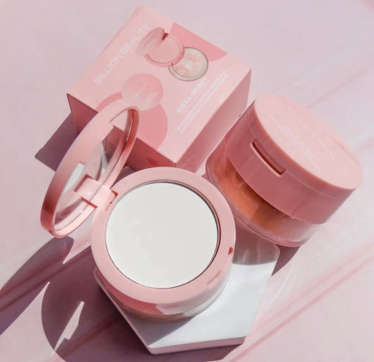 Polvo translucido 2 en 1 billion beauty