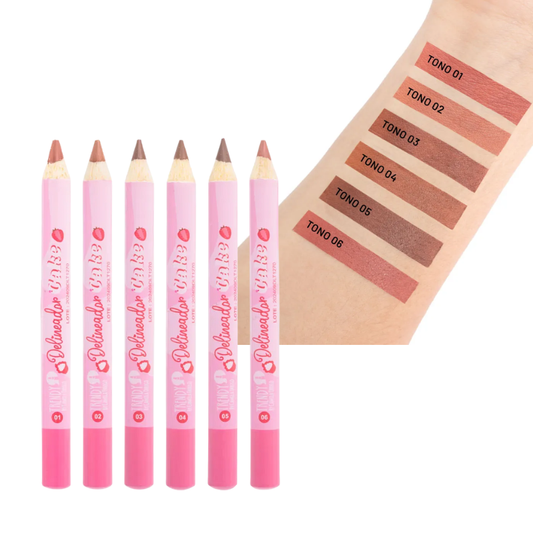 Delineador de labios cake trendy