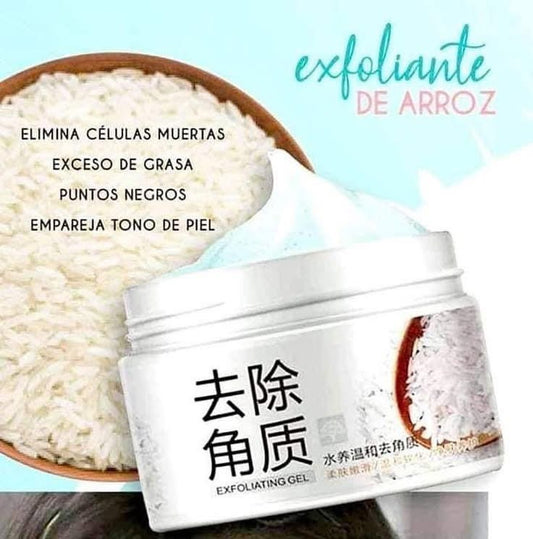 Exfoliante de arroz