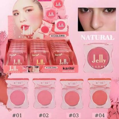 Rubor en polvo jelly karite