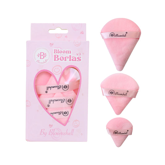 Kit _ 3 borlas bloomshell