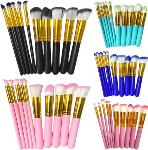 Kit brocha kabuki grande