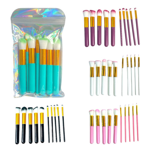Kit brocha kabuki pequeña