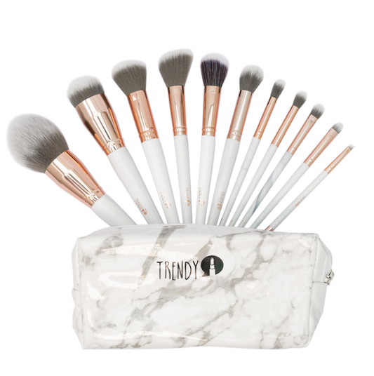 Kit de Brochas mármol trendy