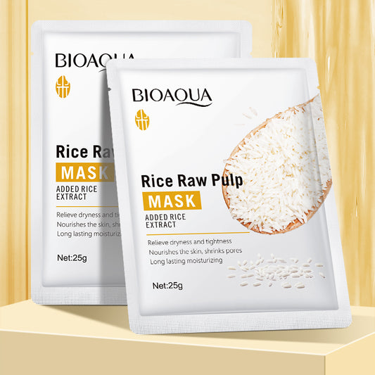 Mascarilla de velo de arroz