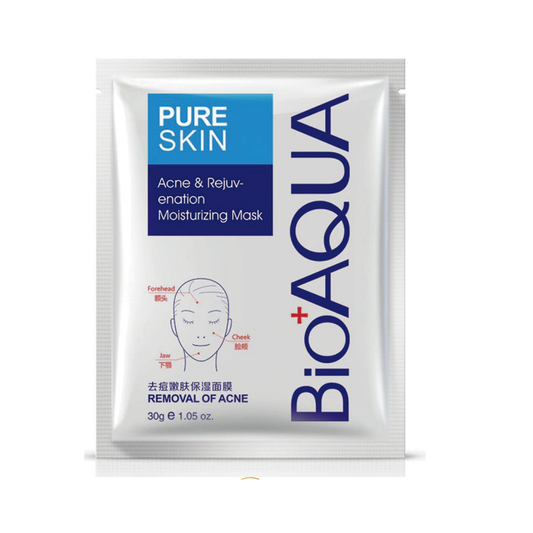 Mascarilla de velo antiacné
