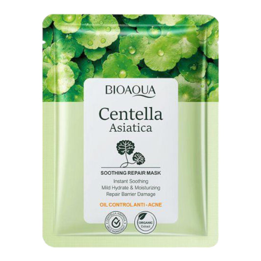 Mascarilla de velo centella asiática