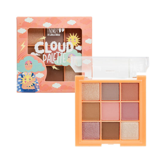 Paleta de sombras cloud palett trendy